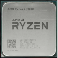 Процессор AMD Ryzen 3 3200G (3.6 ГГц - 4 ГГц / AM4 / кол-во ядер: 4 / TDP 65 Вт), OEM