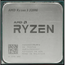 Процессор AMD Ryzen 3 3200G (3.6 ГГц - 4 ГГц / AM4 / кол-во ядер: 4 / TDP 65 Вт), OEM