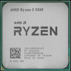 Процессор AMD Ryzen 5 5500 (3.6 ГГц - 4.2 ГГц / AM4 / кол-во ядер: 6 / TDP 65 Вт), OEM
