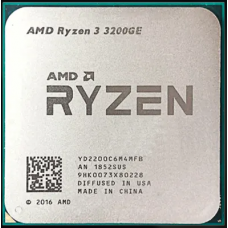 Процессор AMD Ryzen 3 3200GE (3.3 ГГц - 4 ГГц / AM4 / кол-во ядер: 4 / TDP 35 Вт), OEM