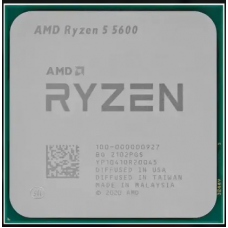 Процессор AMD Ryzen 5 5600 (3.5 ГГц - 4.4 ГГц / AM4 / кол-во ядер: 6 / TDP 65 Вт), OEM