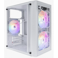 Компьютерный корпус 1STPLAYER FIREBASE X1 LED White (X1-WH-3F1-W)